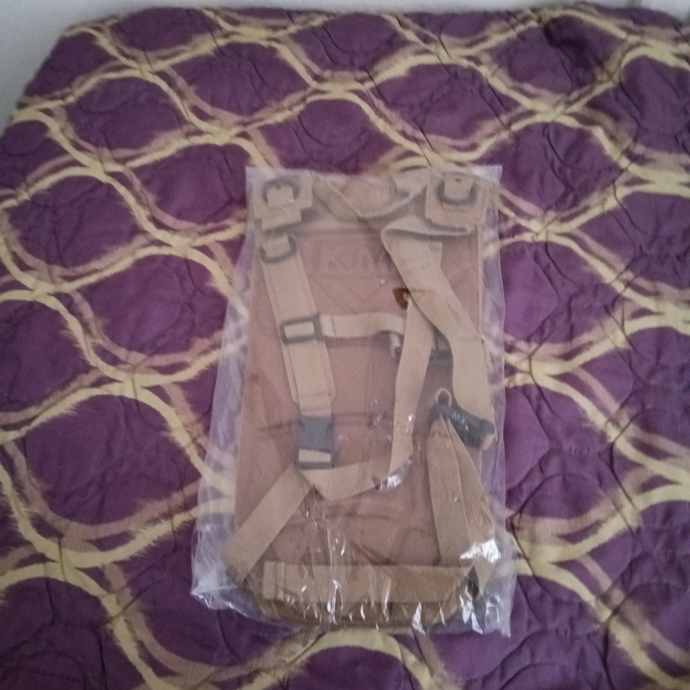 Men's Tan Water Backpack